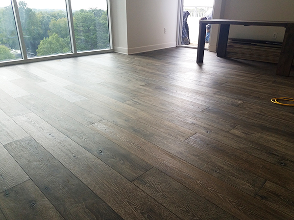 True Magnolia Hickory installation by Strathmore