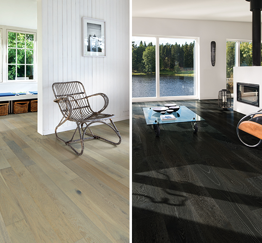 choosing a color of flooring