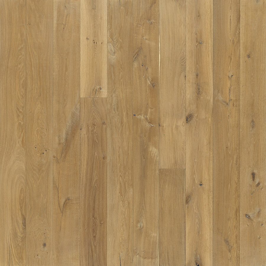 Hardwood Canada Wide Plank Collection White Oak - WIRE BRUSHED
