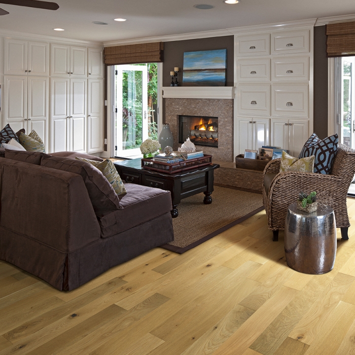 Product Crestline Solid Augusta Oak Living Room by Hallmark Floors
