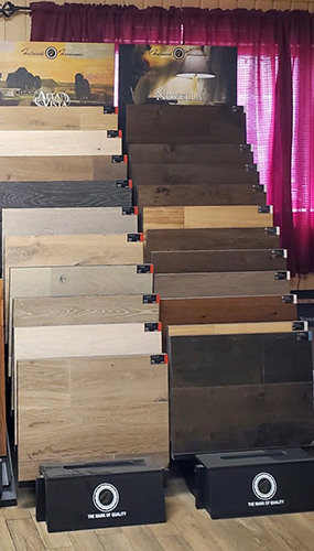 Alabama Hardwood Floors & Tile LLC Hallmark Floors Hardwood Flooring Display