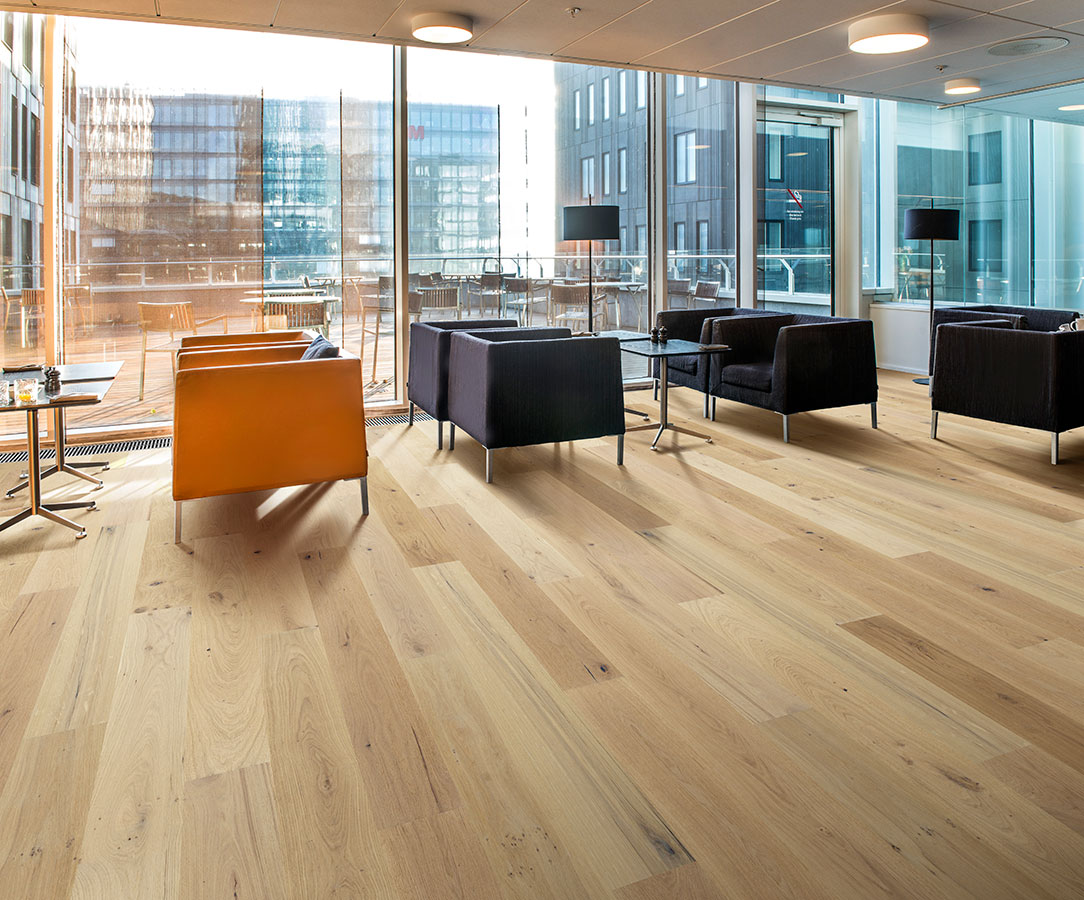 Laa Oak Hardwood Hallmark Floors, Commercial Engineered Hardwood Flooring