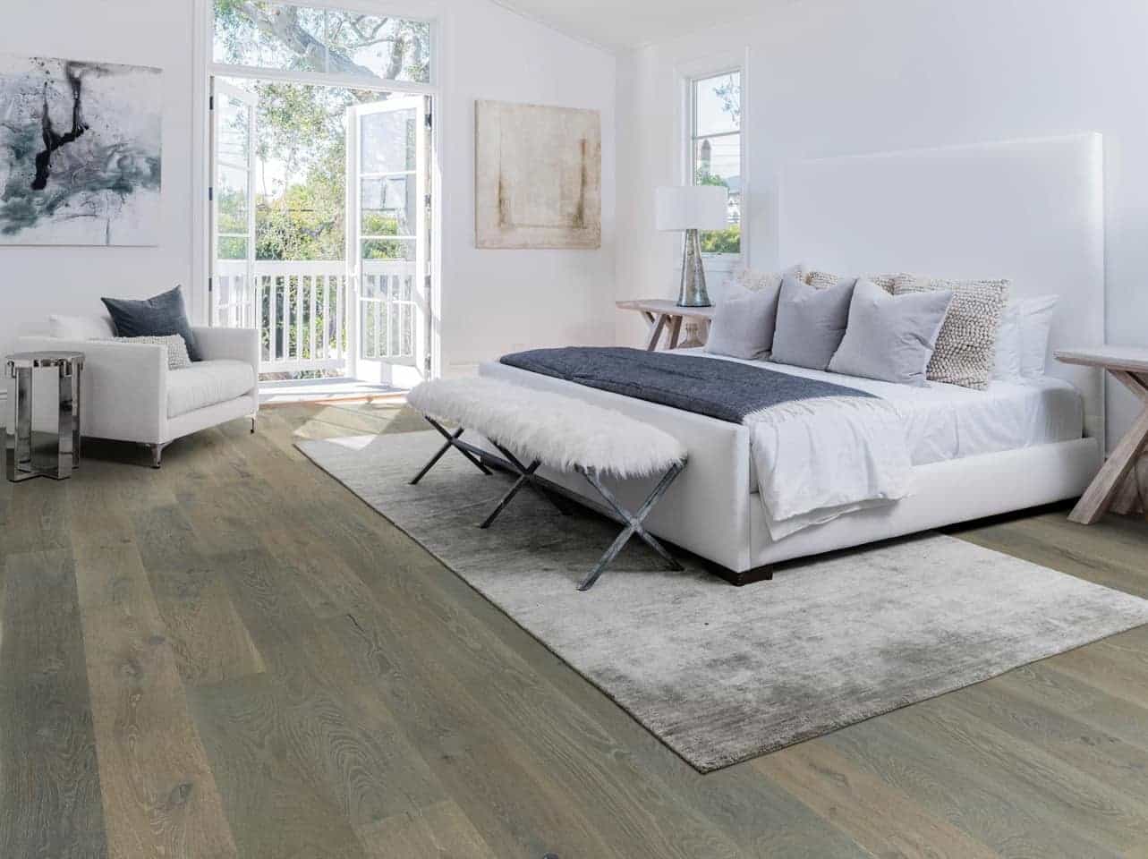 Healthy indoor air quality certified. The product is Big Sur from the Hallmark Floors' Alta Vista engineered hardwood floors collection. It is one of our new wood floor colors.