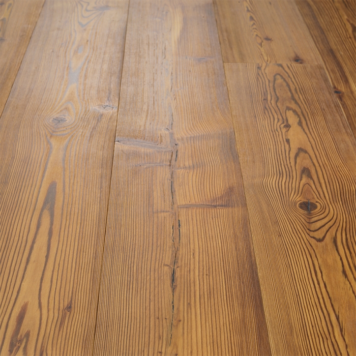 Amber Pine Hardwood Floors from the True Hardwood Flooring Collection by Hallmark Floors. True Hardwood Flooring where the color goes throughout the surface layer without using stains or dyes.
