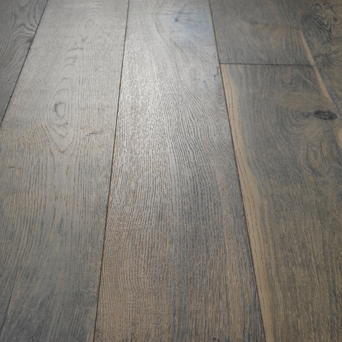 Gardenia Oak Hardwood Floors from the True Hardwood Flooring Collection by Hallmark Floors. True Hardwood Flooring is an engineered wood floor where the color goes throughout the surface layer without using stains or dyes.