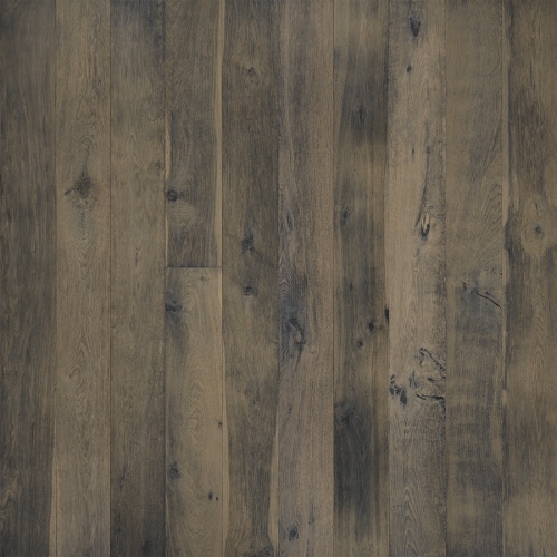 Gardenia Oak Hardwood Floors from the True Hardwood Flooring Collection by Hallmark Floors. True Hardwood Flooring is an engineered wood floor where the color goes throughout the surface layer without using stains or dyes.
