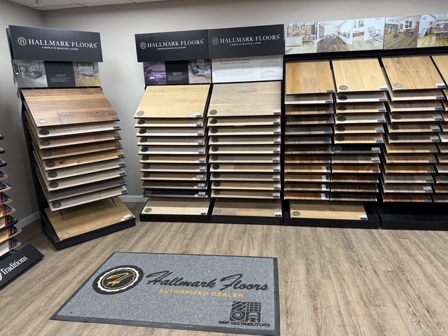 hammond auburn hallmark floors display