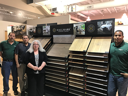 ProSource of Roanoke Team Hallmark Floors Hardwood display Hallmark Floors Spotlight Dealer