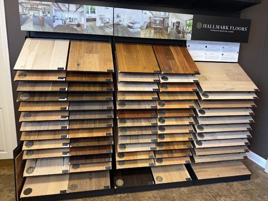 quality floors display hallmark floors