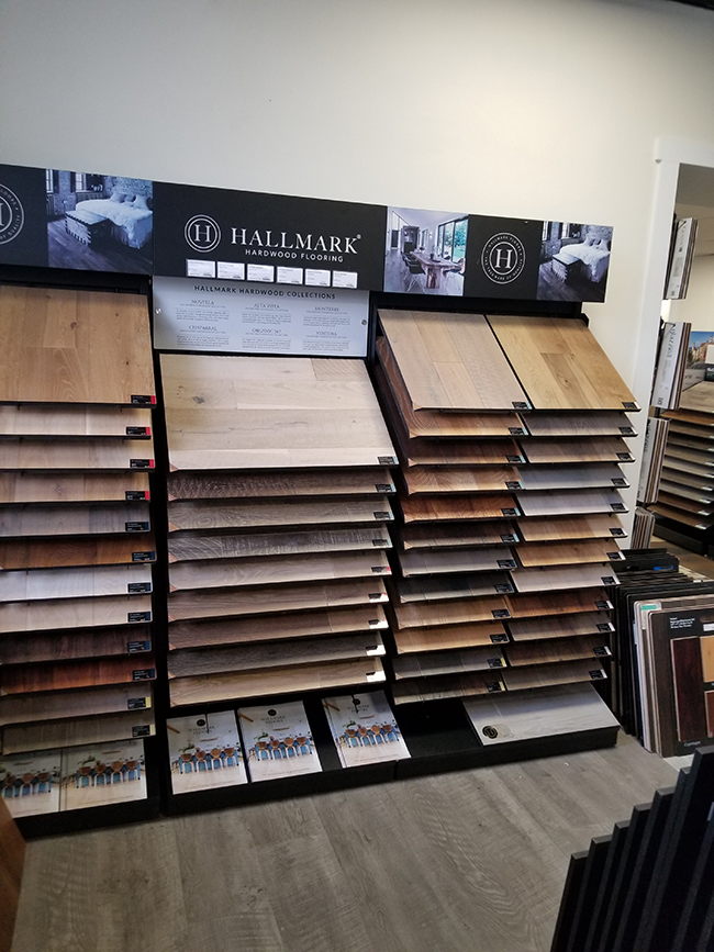 Carpet Plus Colortile Hallmark floors hardwood display