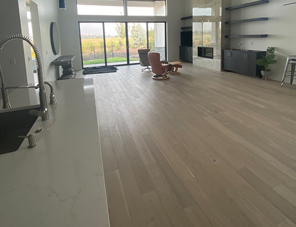 Hallmark Floors Novella Hawthorne Oak home install in Eagle ID by ...