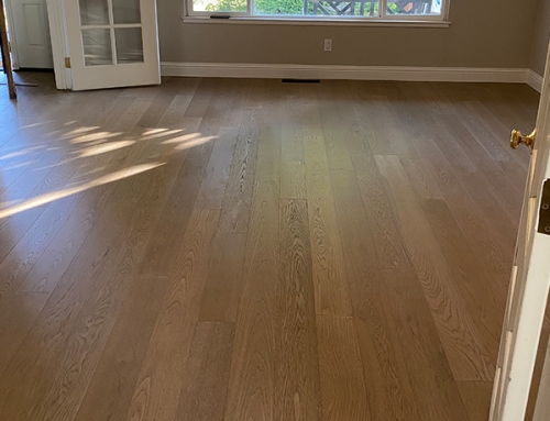Hallmark Floors Regatta Starboard Hickory installation