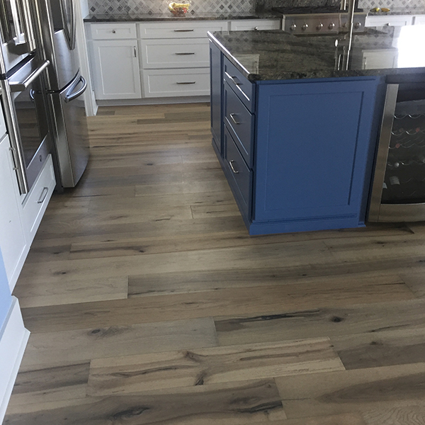 Hallmark Floors True Collection Orris Maple kitchen install