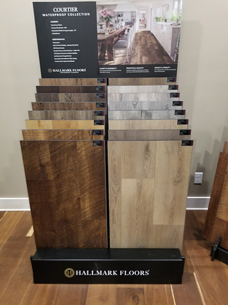 Carver Floors & Tile Courtier display