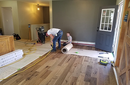 Cooperstown Flooring home installation