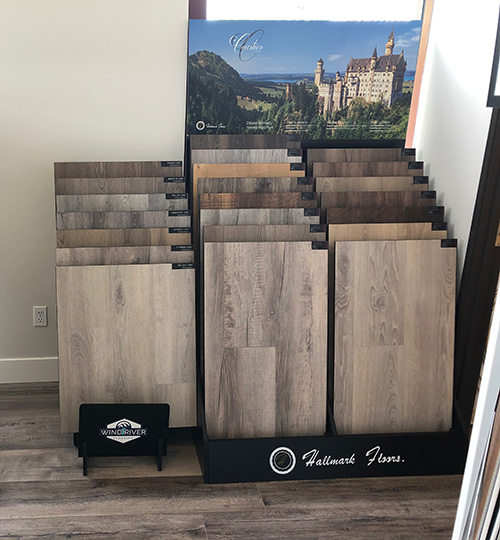 Table Rock Flooring and Design showroom with Courtier