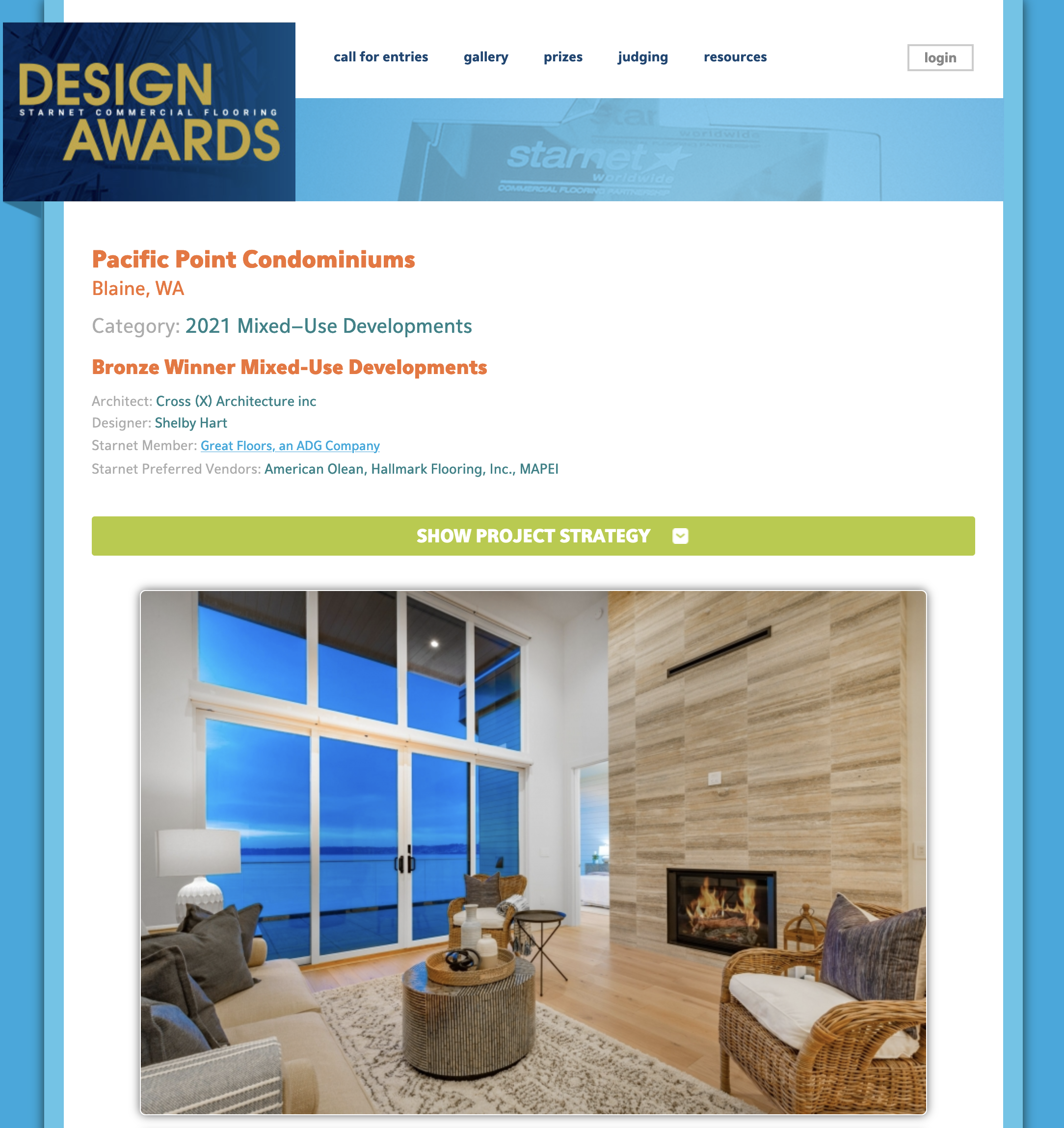 Starnet Design Awards | Hallmark Floors