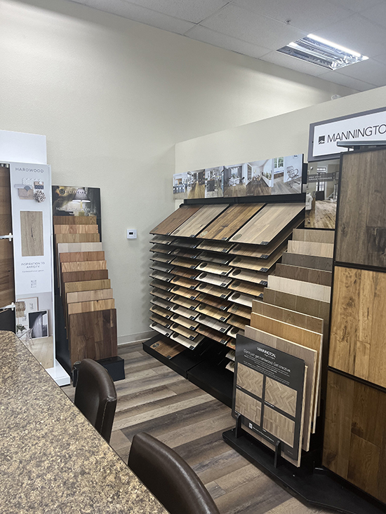 Mitchell floor covering showroom