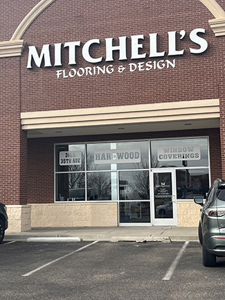 Mitchell floor covering storefront