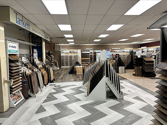 Sams Carpet one show room