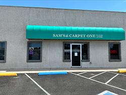 Sams Carpet one storefront