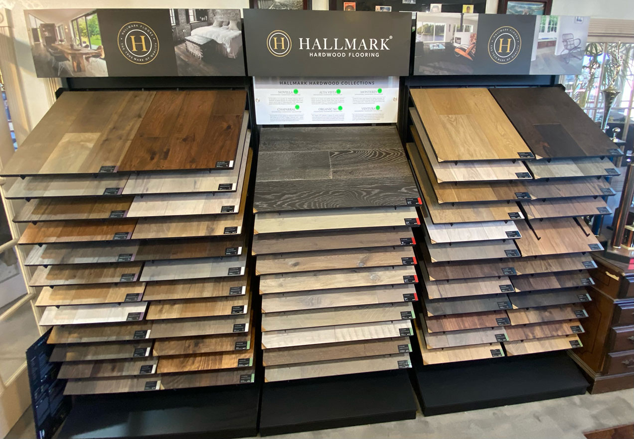 Hansons Floor Coverings with HF disaply
