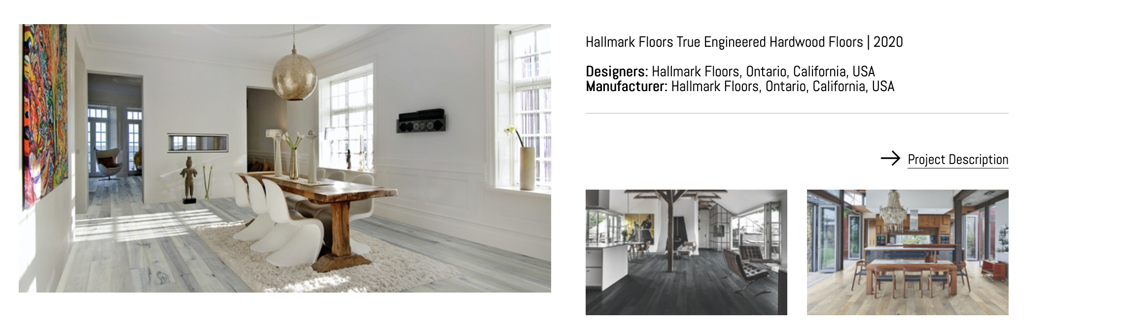 Hospitailty commercial floors. Del Mar, Oak, Commercial Hardwood Flooring by Hallmark Floors.