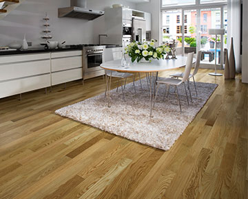 Product Gunpowder Oak, Organic 567 engineered hardwood flooring.