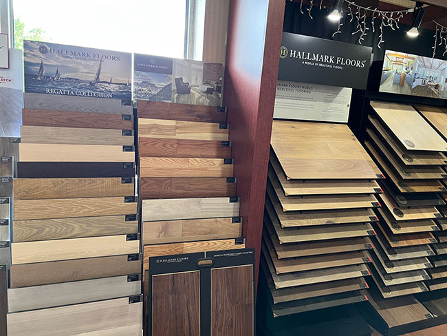 New Beginnings Flooring Hallmark Floors Hardwood Display
