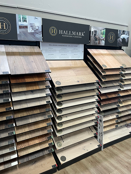 healdsburg display hallmark floors