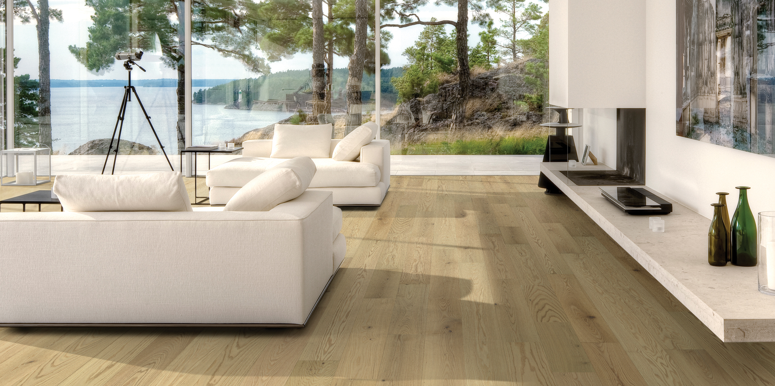 Serenity Tranquil Oak White Oak Hardwood Flooring