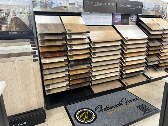 hammond portland hallmark floors display