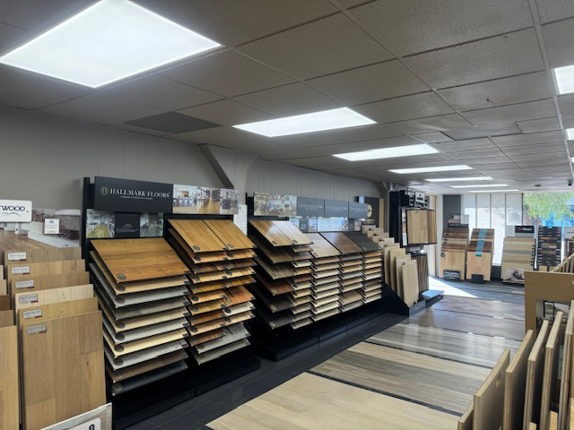 Freds Carpets Plus hallmark showroom