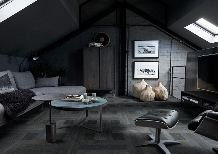 Design Emporium Basketweave with Obsidian