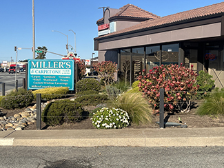Millers Carpet One storefront