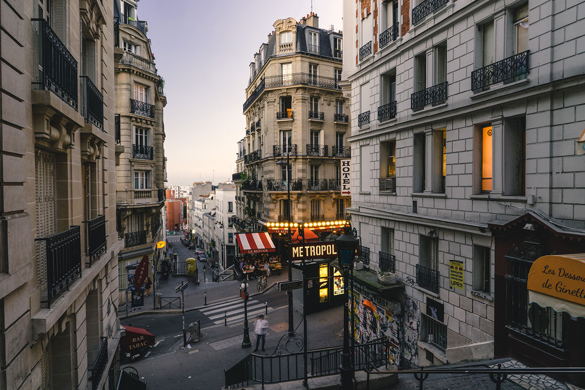 Paris city scape