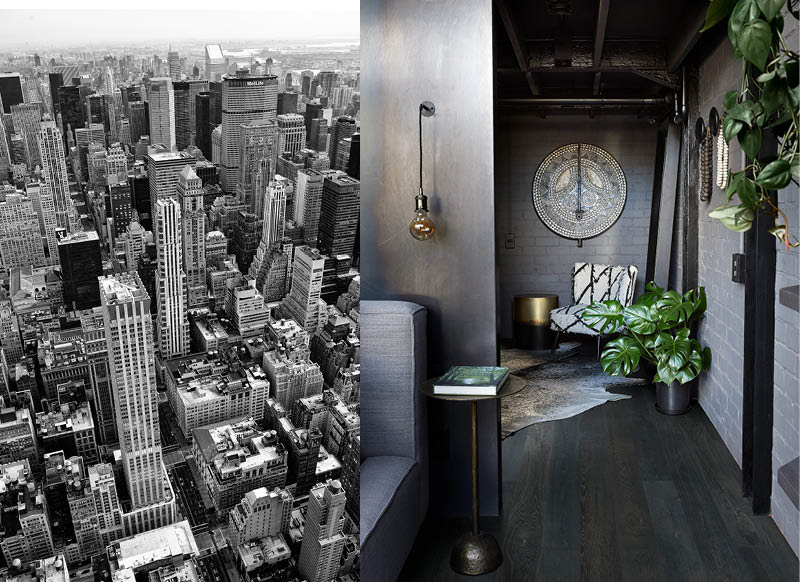 Rustic Cosmopolitan Urban aesthetics combined with smart design