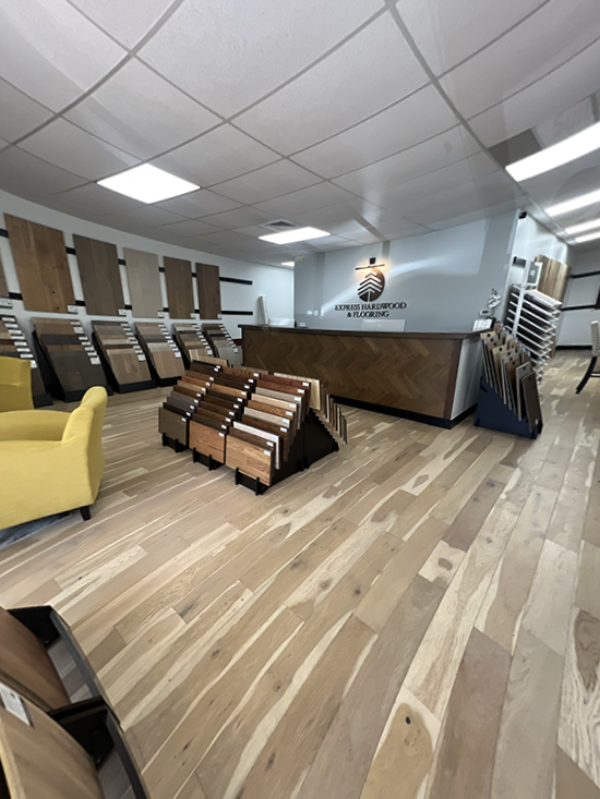 Express Hardwood showroom