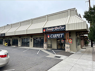 sandy decor storefront