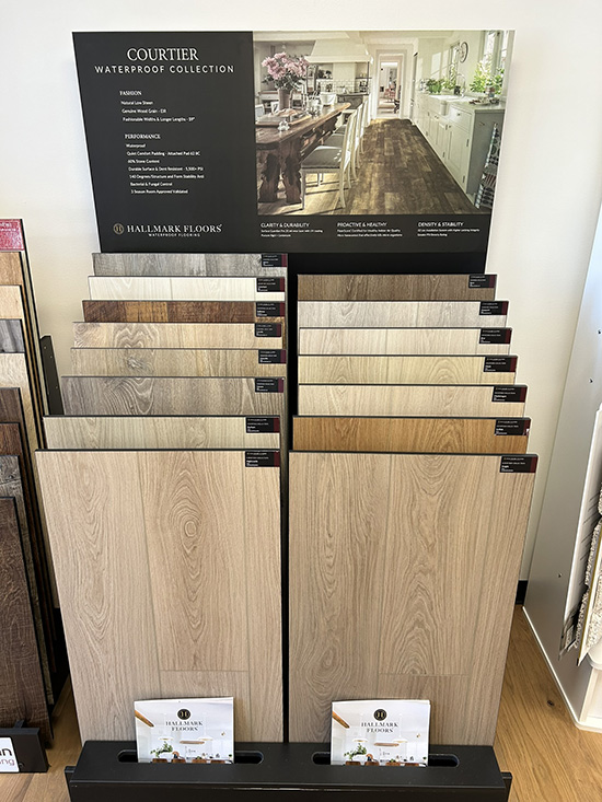 JDW Flooring courtier display