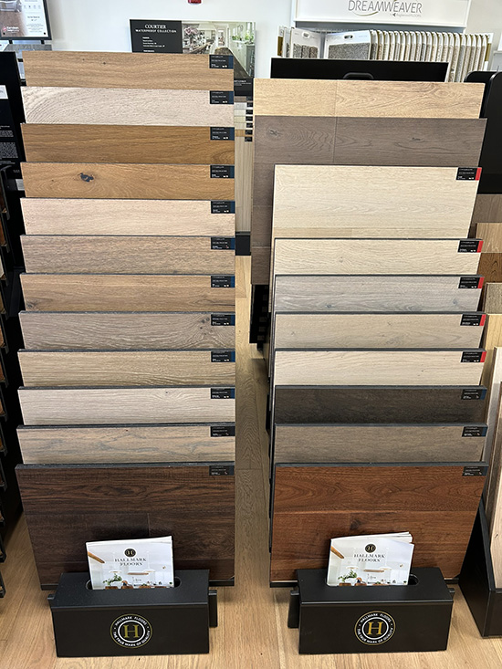 JDW Flooring flooring display