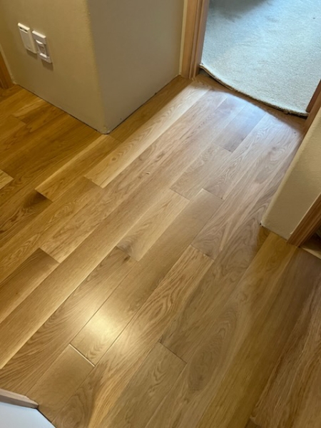 Maple + Marble Courtier installation