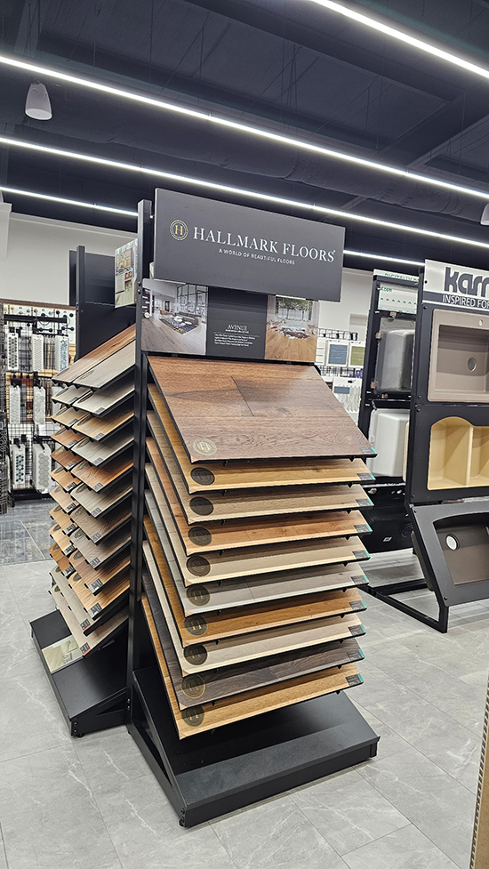 premier flooring and design hallmark floors showroom