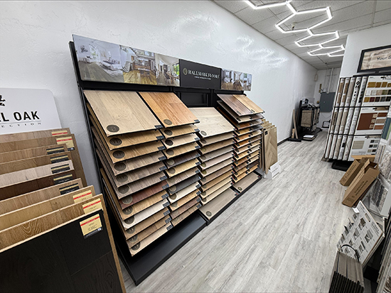 Valle Interiors Hallmark Floors showroom