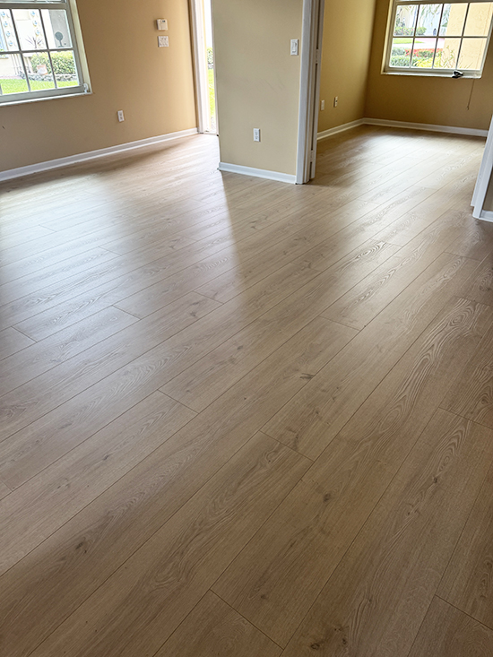 Crescendo Laminate sonata- oak install by giant flooring