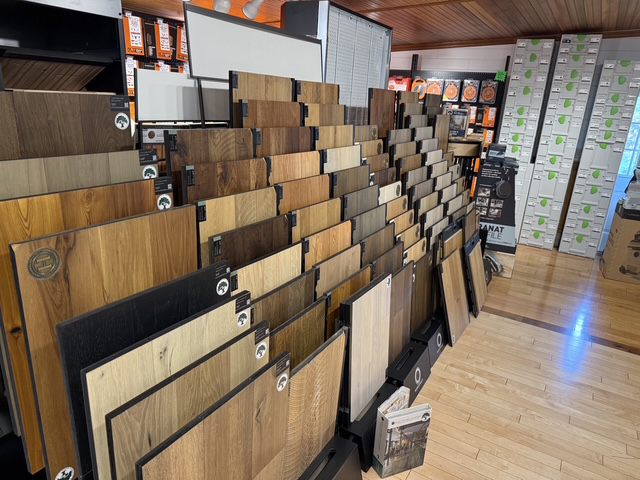 Baker Lumber showroom