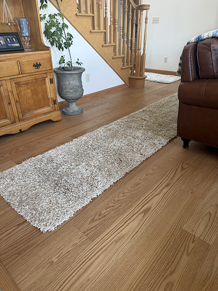 Comforting flooring-Novella Morrison Install