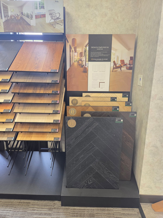 SMFC hallmark floors display