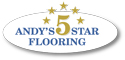 andys 5 star flooring logo