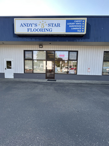 andys 5 star flooring storefront